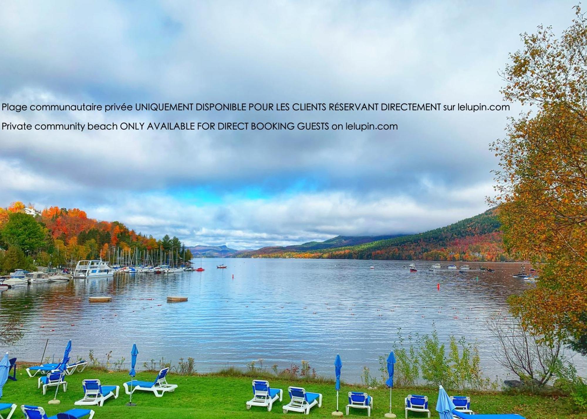 Auberge Le Lupin-Self Check-In Mont-Tremblant Eksteriør billede